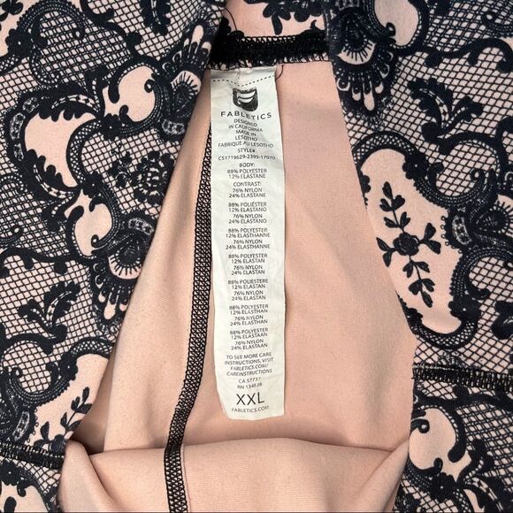 Fabletics High-Waist Printed PowerHold 7/8 Legging - Picture 9 of 9